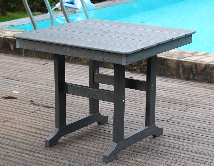 Tábla Cearnóg HDPE Grey Frithsheasmhach in Aimsir