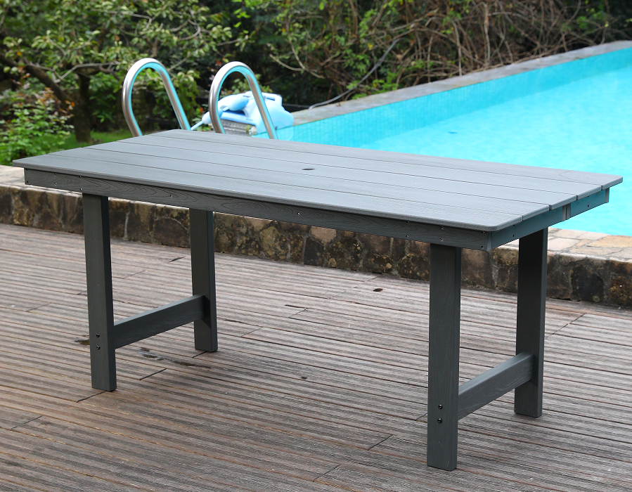 Tábla Lasmuigh Dronuilleogach Grey HDPE