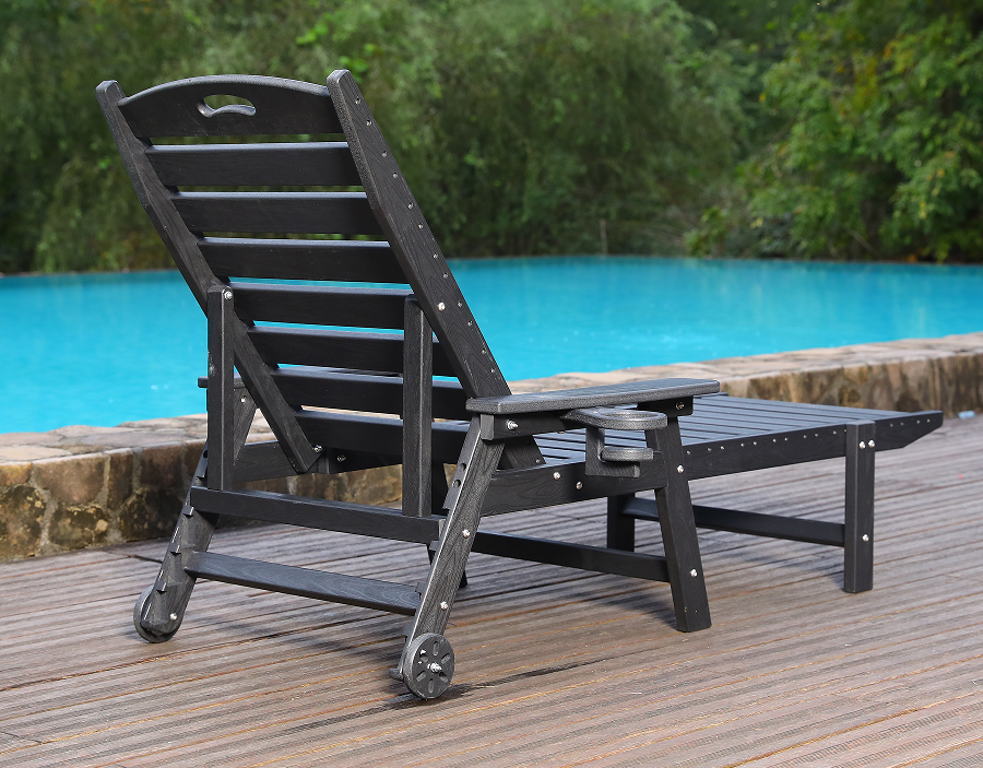 Set Lounge Adirondack Minimalist HDPE Pure White 2-Pacáiste