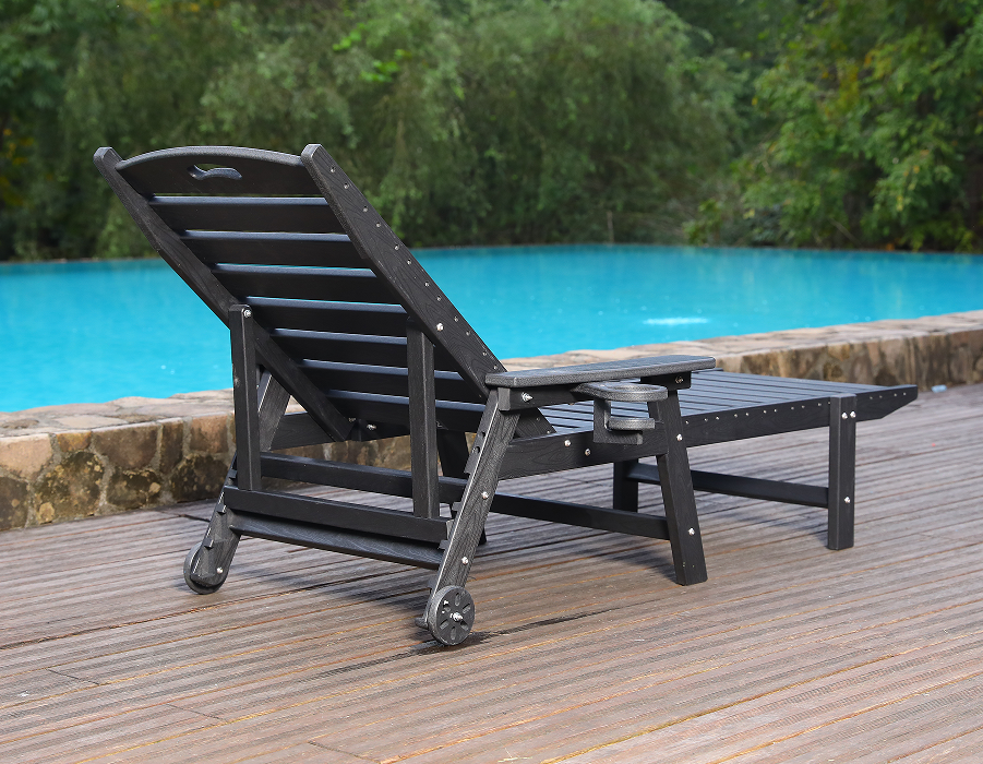 Set Lounge Adirondack Minimalist HDPE Pure White 2-Pacáiste